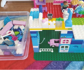 Duplo set, huge crate