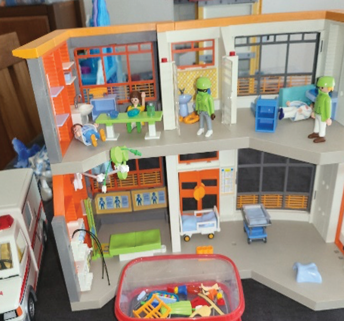 Big Hospital and Ambulance plus characters and loads of accessories