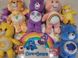 care bear fluffy toys x7 class set.webp